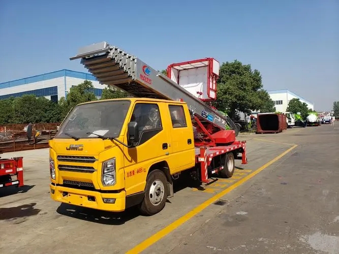 金寨县附近云梯车出租 砂石搬运